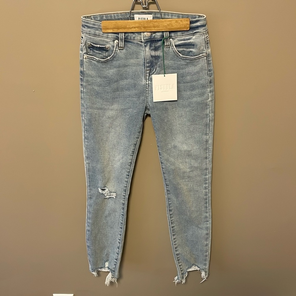 Pistola Mid Rise Skinny